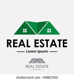 Real estate logo template