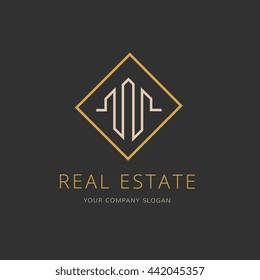 Real estate logo Template.