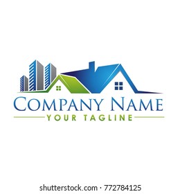real estate logo template