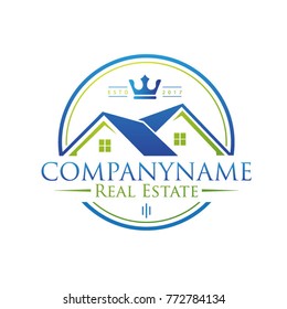 real estate logo template