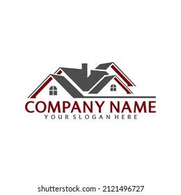 diseño de plantillas de logotipo de bienes raíces - logotipo de casa