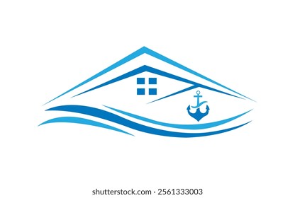 Real estate Logo template design stock home icon