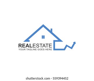 Real Estate Logo template design elements