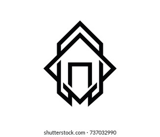Real Estate Logo Template Design Vector, Emblem, Design Concept, Creative Symbol, Icon