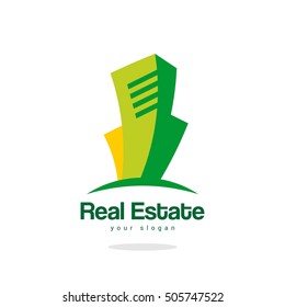 REAL ESTATE LOGO TEMPLATE EMBLEM