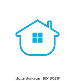 Real Estate logo template. Home, house, property icon concept. Stock vector illustration.