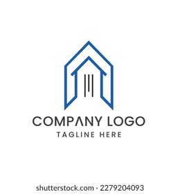 Real estate logo template icon Outstanding Creative Modern Symbol Sign