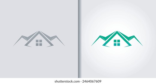 Immobilien Logo Vorlage Set