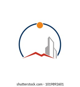 Real estate logo template Vector