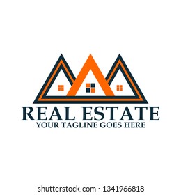 Real estate logo, Template Logo Vector