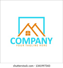 Real Estate Logo, Template Logo Vector