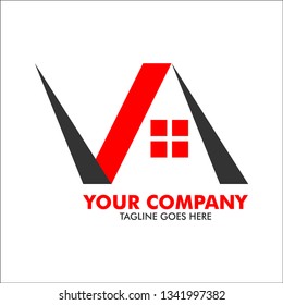 Real Estate Logo, Template Logo Vector