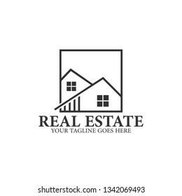 Real Estate Logo, Template Logo Vector