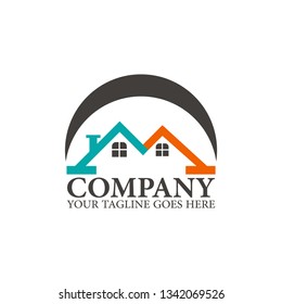 Real Estate Logo, Template Logo Vector