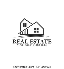 Real Estate Logo, Template Logo Vector