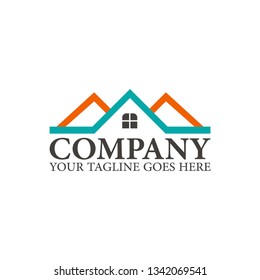 Real Estate Logo, Template Logo Vector