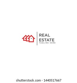 Real Estate Logo Template Vector