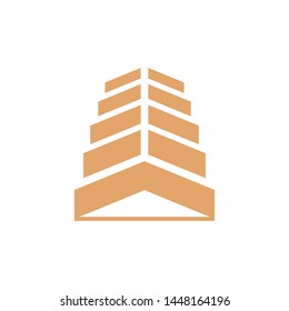 Real estate logo template vector