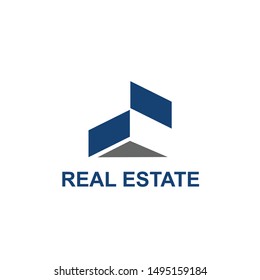 real estate logo template vector