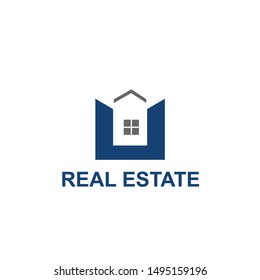 real estate logo template vector