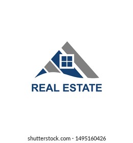 real estate logo template vector