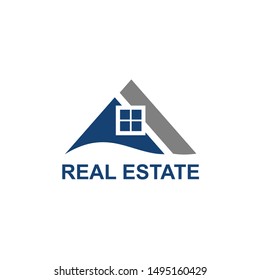 real estate logo template vector