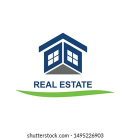 real estate logo template vector