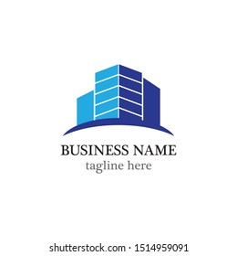 Real estate logo template vector icon design