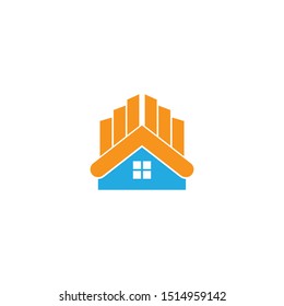 Real estate logo template vector icon design