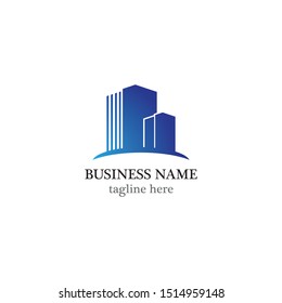 Real estate logo template vector icon design