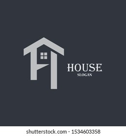 Real estate logo template vector icon illustratrion