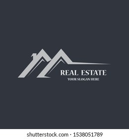 Real estate  logo template vector icon illustratrion