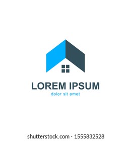 Real estate logo template vector design for business identity template