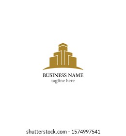 Real estate logo template vector icon design