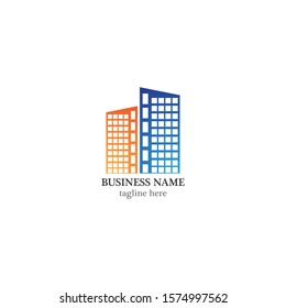 Real estate logo template vector icon design