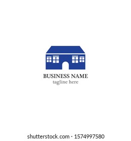 Real estate logo template vector icon design