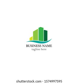 Real estate logo template vector icon design