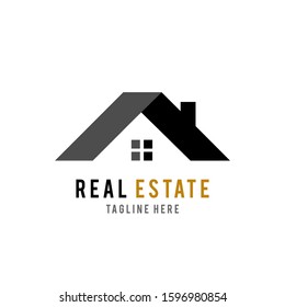Real estate logo template Vector design