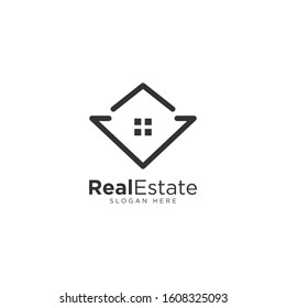 Real Estate Logo template vector illustration