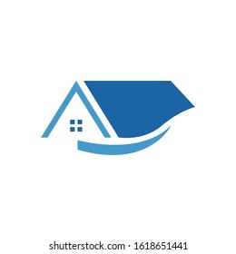 Real estate logo template vector icon design