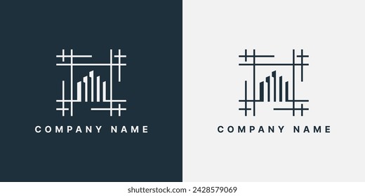 Diseño de ilustración vectorial de plantilla de logotipo de bienes raíces