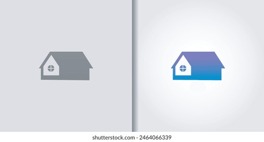 Real estate logo template vector