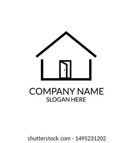real estate logo template.Building logo.property logo design