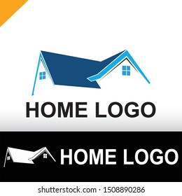 Real Estate Logo templates, real estate creative design concept, home logo design, and building logo. Clean, modern and elegant style design. Flat design style. Star House

