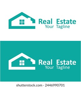 Real estate logo. This logo is ideal for real estate company, property development company and similar.