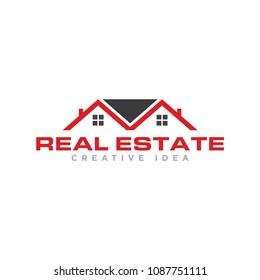 Real Estate Building Logo Tempate Stock Vector (Royalty Free ...