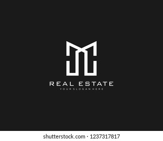 real estate logo vector
