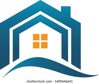 Real estate logo - Vector