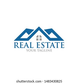 Real Estate Logo Building House Logo Stock Vector (Royalty Free ...