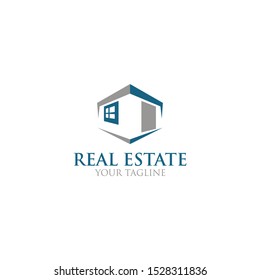 Real Estate Logo Vector.  